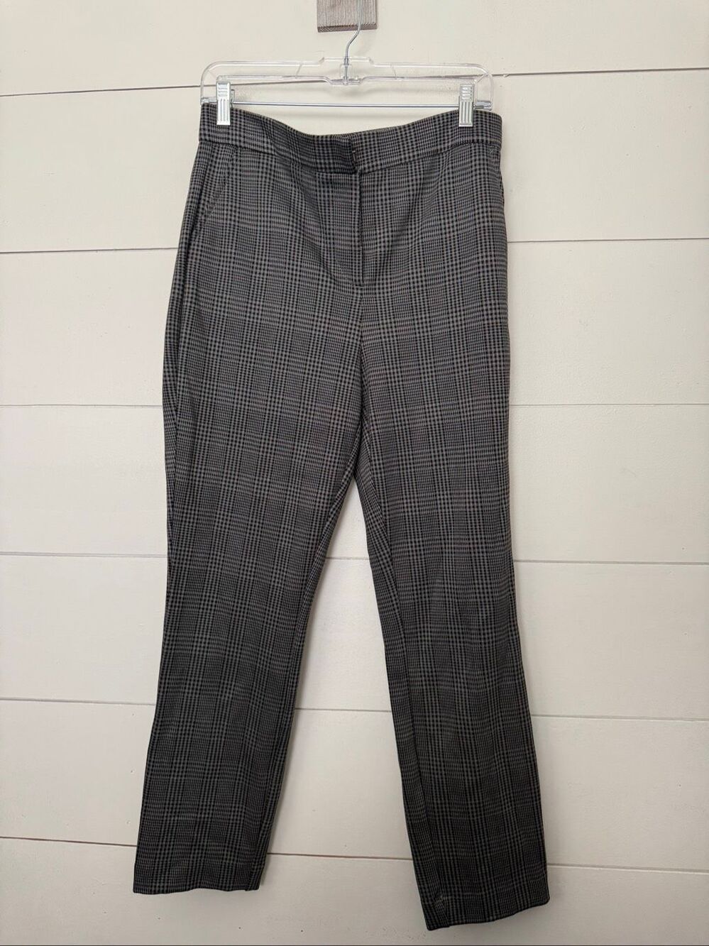 Banana Republic Women’s 8 Plaid Dress Pants Chino Ankle Office Core